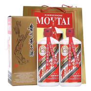 茅臺貴州茅臺酒出口版飛天茅臺53度醬香型白酒500毫升商務(wù)宴請送禮 53%vol 500mL 2瓶