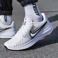 耐克（NIKE）官方艦店男鞋 2025秋新款運(yùn)動(dòng)跑鞋輕便透氣休閑跑步鞋 RUN DEFY/白色/曬圖退10 41 (260mm)