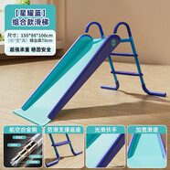 諾澳大型支架游泳池家用兒童移動(dòng)泳池戶外折疊水上樂(lè)園免充氣水池 金屬支架戲水滑梯1個(gè)合金結(jié)構(gòu)