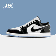 耐克（NIKE）【潮】Air Jordan aj1板鞋男女情侶款低幫透氣休閑輕便運(yùn)動(dòng)籃球鞋 DV1333-100/DV1309-100 白黑 35.5