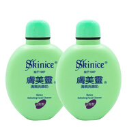 膚美靈膚美靈洗面奶190g潔面乳潔面膏清潔肌膚 膚美靈清爽洗面奶190g*2