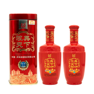 瀘州（luzhou）老窖世家原釀天典濃典天下N3N6濃香型白酒 52度 500mL 2瓶 2016年濃典天下N6