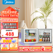 美的（Midea）冰箱180升/213升家用冰箱小型三門三溫三開(kāi)門風(fēng)冷無(wú)霜一級(jí)能效雙變頻小冰箱 美的冰箱 45升 單門一級(jí)迷你小冰箱