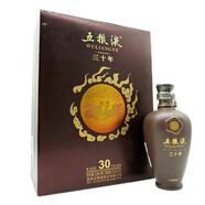 五糧液（WULIANGYE）2005-2007年五糧液三十年禮盒裝濃香型55度500ml*1盒陳年收藏老酒高度白酒送禮擺柜佳品 2007年 500mL 1盒