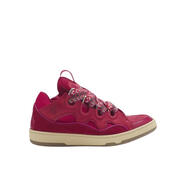 浪凡（LANVIN）奢侈品鞋靴男徽標(biāo)低幫板鞋 FMSKRK11DRAGA23-594 流行 紅色 43