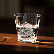 TOYO-SASAKI GLASS【品牌官旗】日本進(jìn)口東洋佐佐木創(chuàng)意城櫻玻璃杯日式手工啤酒杯 城櫻物語玻璃杯