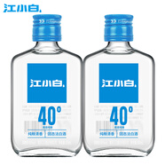 江小白白酒40度清香型白酒固態(tài)法白酒純糧食高粱酒 40度 100mL 2瓶 -江小白小酒