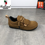 西域駱駝2025春季真皮磨砂時(shí)尚休閑鞋百搭舒適軟底丑萌鞋時(shí)尚潮流男鞋 黃色 真皮四季單鞋-駱駝官方品牌 38