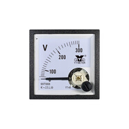科至途99t1交流電壓表100v 250v 300v 450v 500v 99t666指針AC cp48YT48 交流300V