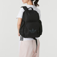阿迪達斯 （adidas）三葉草男女包新款學(xué)生書(shū)包運動(dòng)休閑雙肩背包 JD5522 MISC