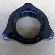 適用艾美特電風(fēng)扇電機前殼S30112BRC擋板殼S30112R-2馬達前殼SW112R-D 黑色網(wǎng)罩螺母