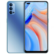 OPPO Reno4全網(wǎng)通5G手機驍龍765芯片美顏拍照學(xué)生游戲智能老人手機 Reno4藍色(無(wú)指紋) 8GB+128GB