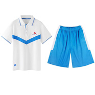 菲波頓惠城區校服惠州一中田家炳惠港第九中學(xué)仲愷一中中小學(xué)生運動(dòng)服 短袖上衣+短褲套裝 均碼 130實(shí)際尺碼是125