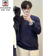 AEMAPE小眾設(shè)計(jì)感情侶裝春季韓版衛(wèi)衣連衣裙兩件套法式一衣一裙ins潮牌 男上衣 均碼 XL