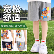 汪汪隊(duì)立大功（PAW PATROL）兒童短褲男童褲子休閑五分褲夏季小孩寶寶運(yùn)動褲PA1937B 120