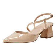 Marc Fisher 女式 Loya 高跟鞋, Light Natural Patent 111, 10 Light Natural Patent 111 10