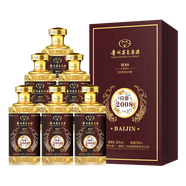 茅臺（MOUTAI）濃香型白酒 糧食酒節(jié)日送禮收藏婚慶喜宴酒水 52度 500mL 6瓶 白金2008 m88