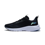 李寧云雀跑步鞋男鞋新款輕便減震男士鞋子跑鞋休閑運動(dòng)鞋ARST 黑色/冷檀黑(013) 42