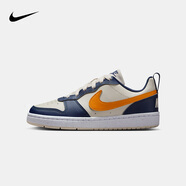 NIKE 耐克男女休閑板鞋COURT BOROUGH兒童運動(dòng)鞋時(shí)尚小白鞋青少年大童