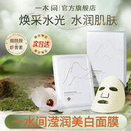 一水間美白面膜雪膚韻煙酰胺面膜補水保濕細致毛孔舒緩水潤肌膚 2盒瓶/7片