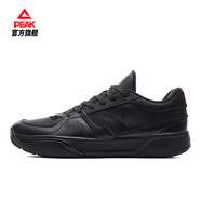匹克態(tài)極歐科丨籃球鞋男鞋夏季新款官方旗艦復(fù)古實戰(zhàn)緩震耐磨運動鞋 全黑 40