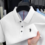 圣大保羅;SANTA BARBARA POLO & RACQUET CLUB圣大保羅SANTA BARBARA POLO & RACQUET CLUB100純棉短袖男翻領(lǐng)夏 SYD25839白色 SY