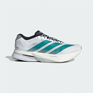 阿迪達(dá)斯 （adidas）新款男鞋Adizero Boston波士頓13輕便透氣緩震支撐馬拉松訓(xùn)練跑鞋 灰青綠JR4791 40