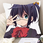 益寶王國小鳥(niǎo)游六花手辦抱枕中二病也要談戀愛(ài)抱枕二次元動(dòng)漫枕頭男女抱枕 11-雙面同圖 40x40厘米(+枕芯)