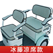 宰摟愛(ài)瑪雅迪金彭艾美達大安小鳥(niǎo)小刀新日仕達電動(dòng)三輪車(chē)坐座套 冰藤涼席款送扶手送掛包