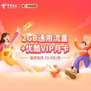 陜西電信優(yōu)酷權(quán)益包辦理2GB（全國通用）（連續(xù)包月） 下單前可聯(lián)系客服咨詢