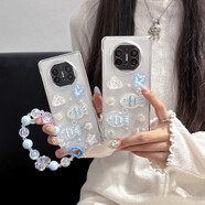 卓際（ZHUOJI）適用OPPO Find N5透明手機(jī)殼超薄輕奢Find N3新款高級(jí)折疊全包N3典藏版保護(hù)套防摔帶掛繩外殼手機(jī) 輕奢款立體小魚(yú) OPPO Find N5