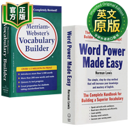 單詞的力量 英文原版 Word Power Made Easy 韋氏字根詞根字典 Merriam Webster's Vocabulary Builder 進口英英詞典