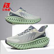 艾弗森Iverson2025跑步鞋減震男款運(yùn)動(dòng)鞋網(wǎng)面鞋透氣戶外輕便ins軟底跑鞋 A395翡翠綠 40