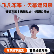 山頭林村汽車(chē)天幕遮陽(yáng)簾原廠(chǎng)專(zhuān)用全景天窗遮陽(yáng)簾防曬遮陽(yáng)擋天窗冰 飛凡天窗遮陽(yáng)簾F7R7ER6