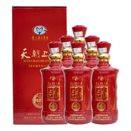 茅臺貴州茅臺集團技開(kāi)公司 天朝上品貴人酒 綿柔醬香型白酒 【喜酒】 53度 500mL 6瓶 中華盛世 整箱