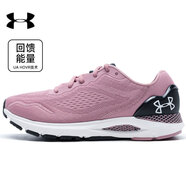 安德瑪（Under Armour）UA官方HOVR Sonic 6女子網(wǎng)面透氣舒適戶外鍛煉健身訓(xùn)練運動跑步鞋 3026128-601-粉紅色 36.5