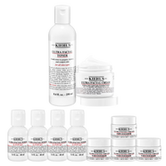 【準(zhǔn)新品】科顏氏（Kiehls）明星高保濕2件套（爽膚水250ml+面霜50ml）水乳補(bǔ)水保濕男女通用化妝品護(hù)膚品套裝禮盒