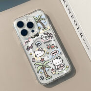 宇竹假日小新適用蘋果15磁吸卡通透明12手機殼iphone13可愛13 pro蘋果11創(chuàng)意可愛保護(hù)套防摔14全包趣味 CX4夏日kitty iPhone 15 Plus
