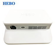 HEBO H650pro家用投影儀自動對焦高清家庭影院小型宿舍學(xué)生臥室手機(jī)投屏室內(nèi)床頭投影機(jī) 白色