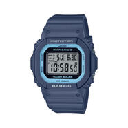 卡西歐（CASIO）女士石英表日韓設(shè)計小型化電波太陽能10氣壓防水表 BGD-5650-2JF