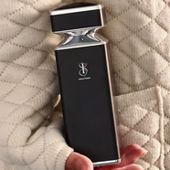 思寶高顏值高端不銹鋼保溫杯正品女生水杯紀念日母親節情人節禮物水杯 黑曜石（銀） 配星空銀杯套