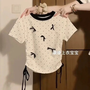 京濮飛女童夏季短袖上衣蕾絲蛋糕裙兩件套廣州十三行 短袖 130
