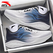 anta kids安踏男鞋毒刺跑步鞋2025新款夏季男士跑鞋店運動(dòng)鞋子男款 【云感C37】白/夕霧藍-2 透氣軟 40