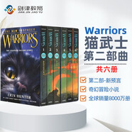 貓武士二部曲 新預言 Warriors The New Prophecy 6冊 英文原版 兒童課外閱讀奇幻成長勵志進階章節(jié)橋梁書 5-15歲 850L-1000L  小學教輔