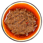 火鍋蘸料商用香菇醬旋轉(zhuǎn)小火鍋小料臺(tái)餐飲地?cái)偦疱佔(zhàn)灾横u 9斤魚子醬