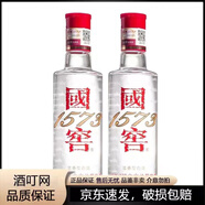 瀘州老窖國窖1573 濃香型白酒52度小酒版自飲小酌 100mL 2瓶