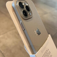 赫豹ins風(fēng)適用蘋(píng)果15手機殼新款iphone16promax荔枝皮紋理13全包鏡頭12防摔11高級男女14promax高顏值 【鈦灰色】荔枝紋自帶鏡頭膜 帶標 iPhone 16 promax