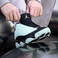 耐克（Nike）男鞋Air Jordan  AJ13光棍節(jié) 夜光熊貓 運(yùn)動籃球鞋緩震休閑運(yùn)動鞋 DM0803-300 42 (265mm)