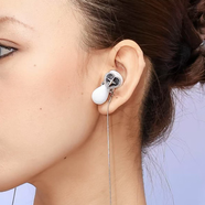 【耳飾套裝】華為 FreeBuds 6 悅彰耳機適用YURITAN心芒系列耳機耳掛配飾天際白耳機+心芒系列耳飾