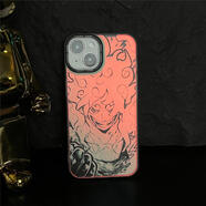 班美蘿海賊王路飛潮牌手機殼適用于iPhone12131415promax鐳射炫彩磨砂保護套蘋(píng)果XXR小米14動(dòng)漫日韓風(fēng)硅 白發(fā)路飛 鐳射炫彩殼 iPhoneX